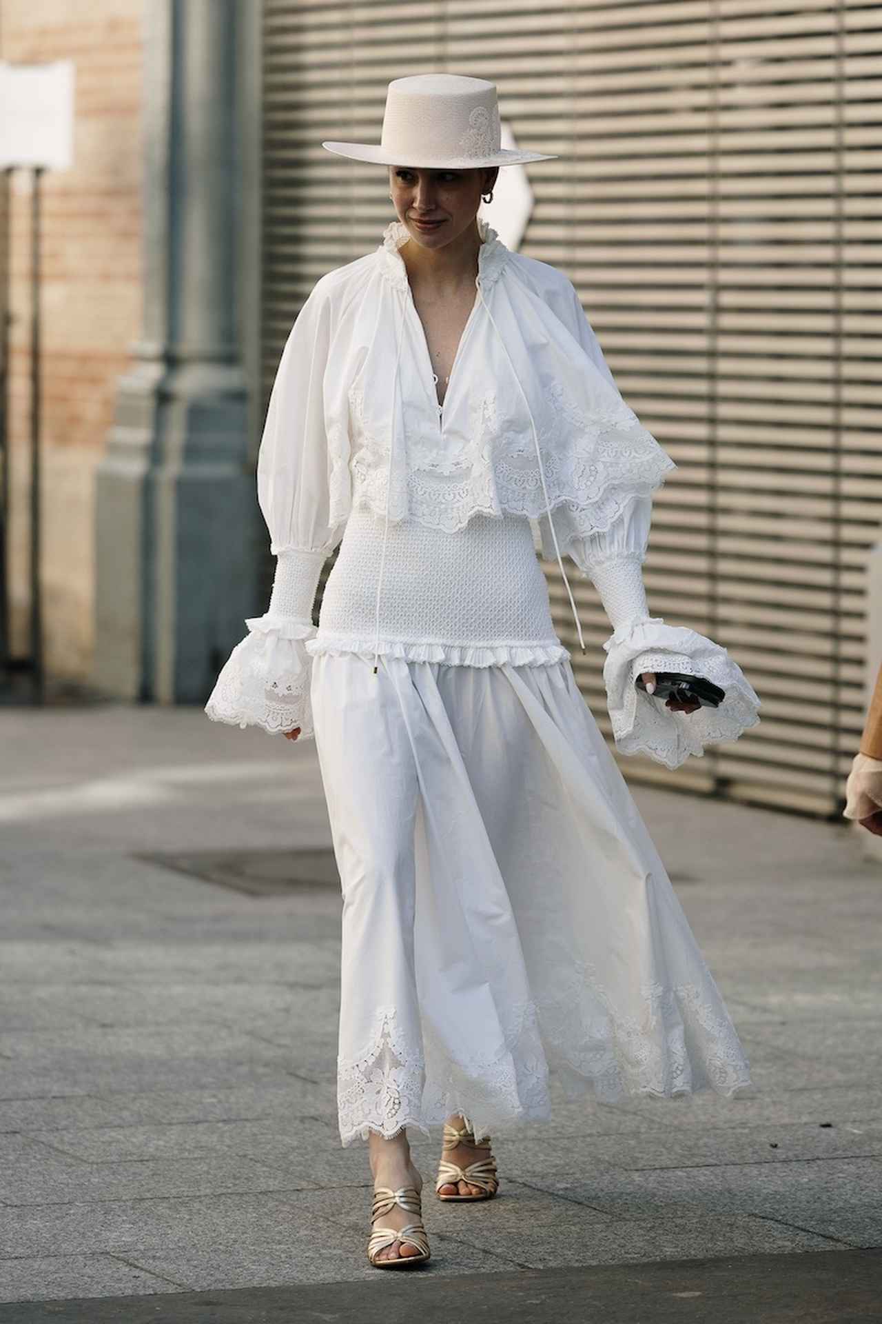 画像: 仕上げのハットが甘さを引き締める