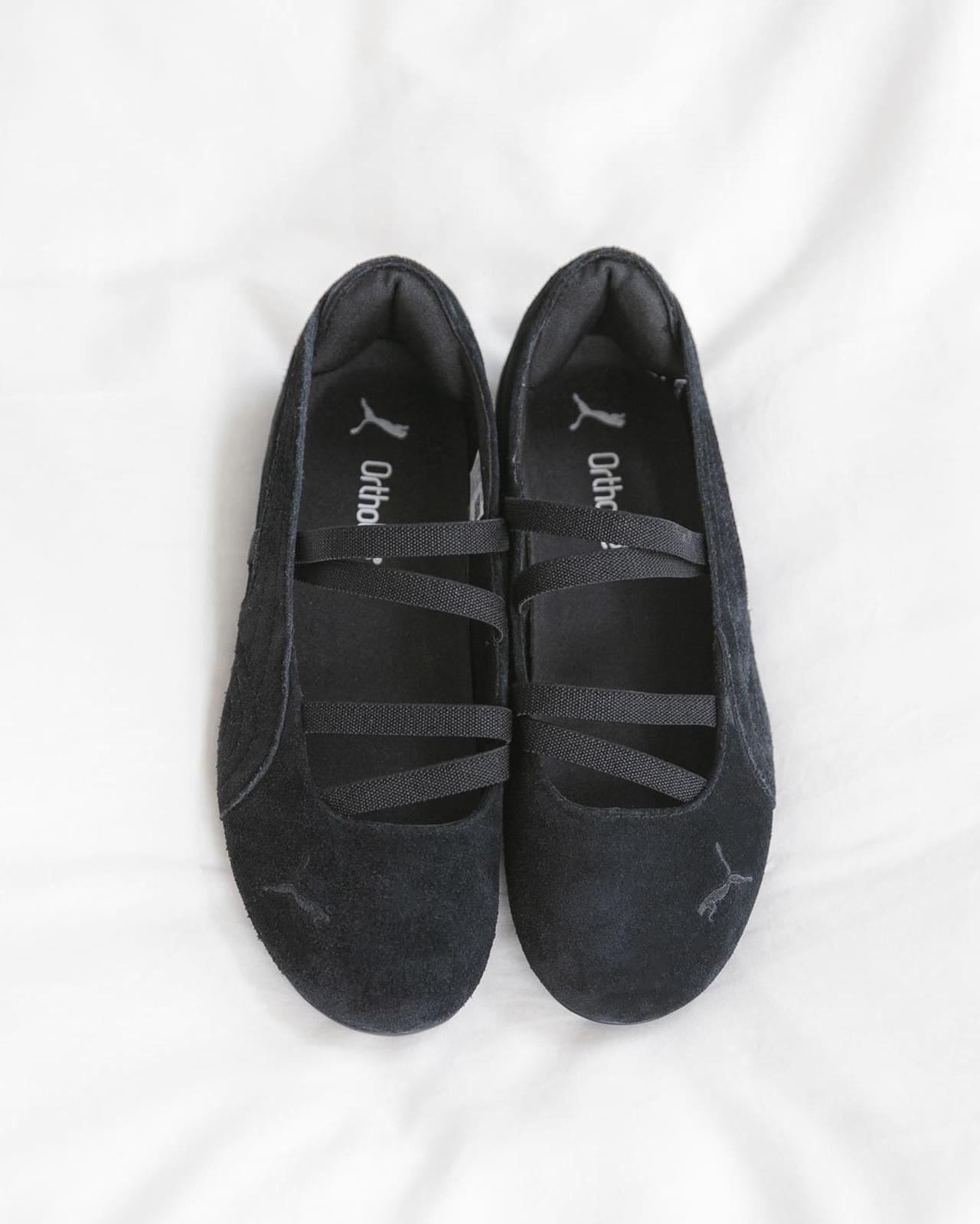 画像: 『別注』PUMA×URBAN RESEARCH DOORS SPEEDCAT BALLET（ブラック）¥12,100（アーバンリサーチ ドアーズ） 出典：アーバンリサーチ