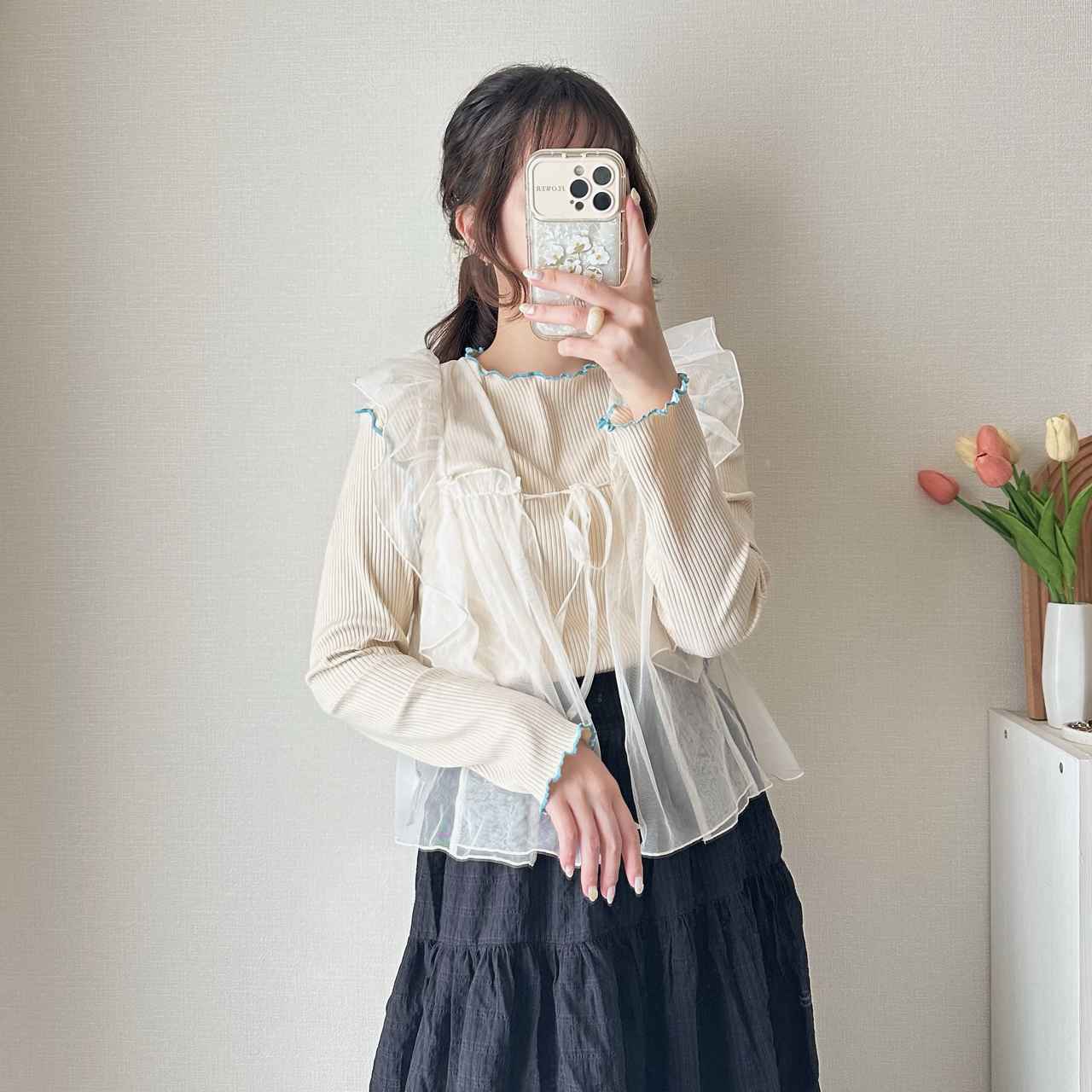 画像: レイヤードコーデにもぴったり◎