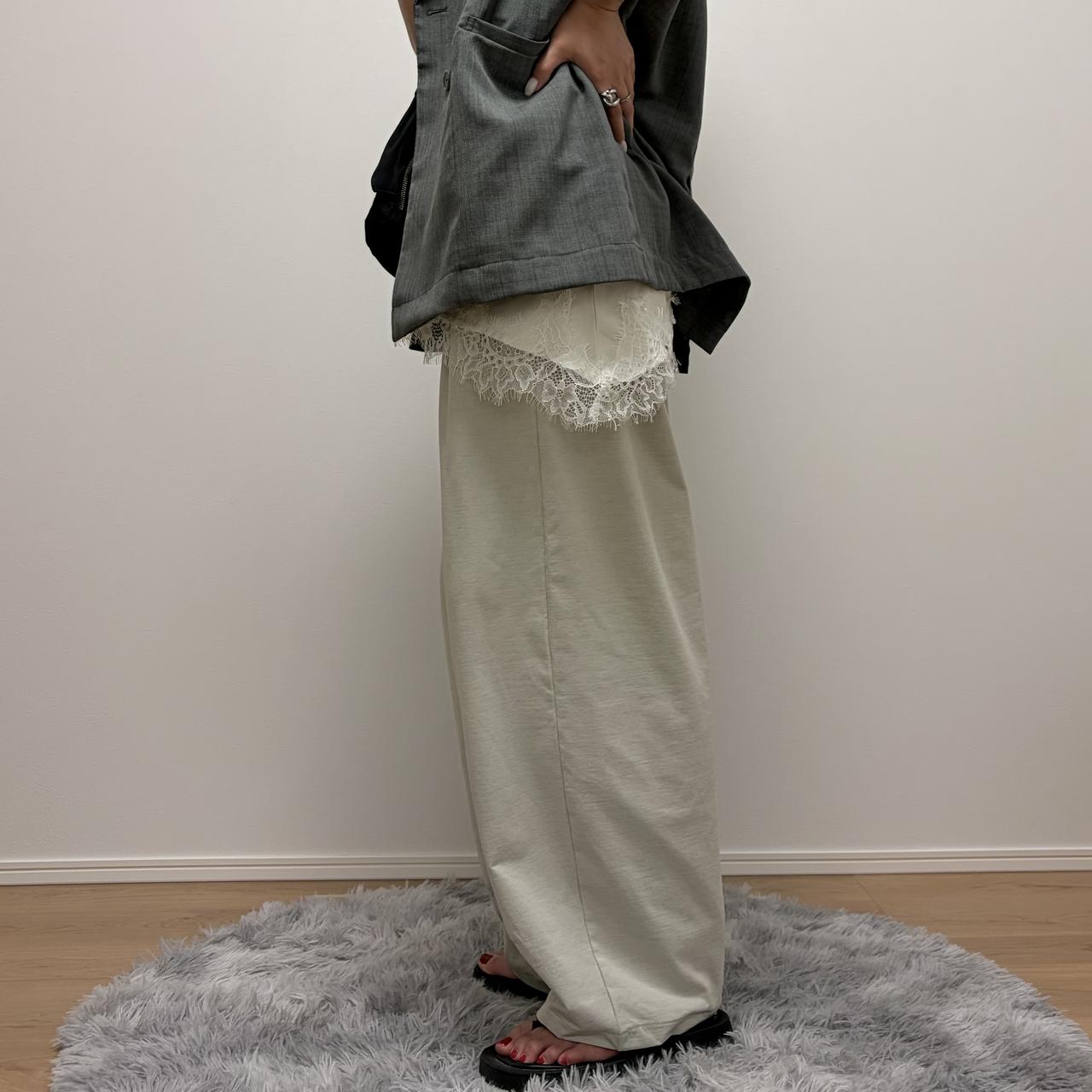 画像: 太すぎない絶妙なシルエットが◎