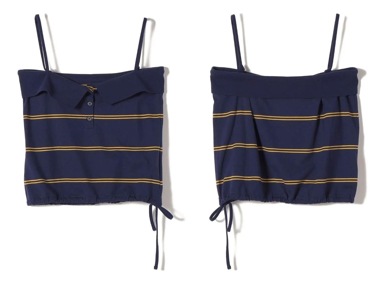 画像: 「POLO CAMI」￥19,800【クリンクル クリンクル クリンクル × シップス】 出典：シップス