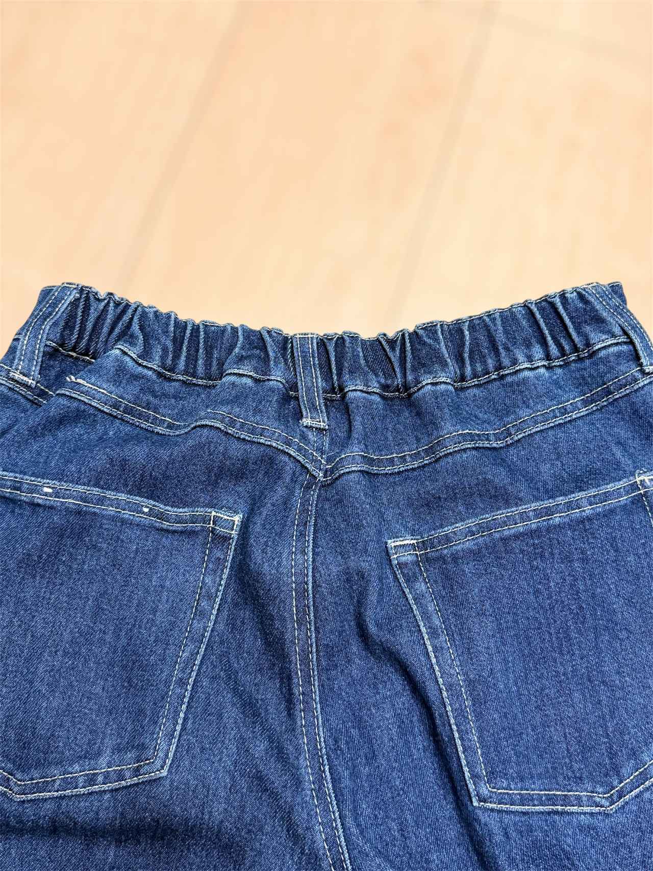 画像: バックウエストはゴム入りで楽ちん