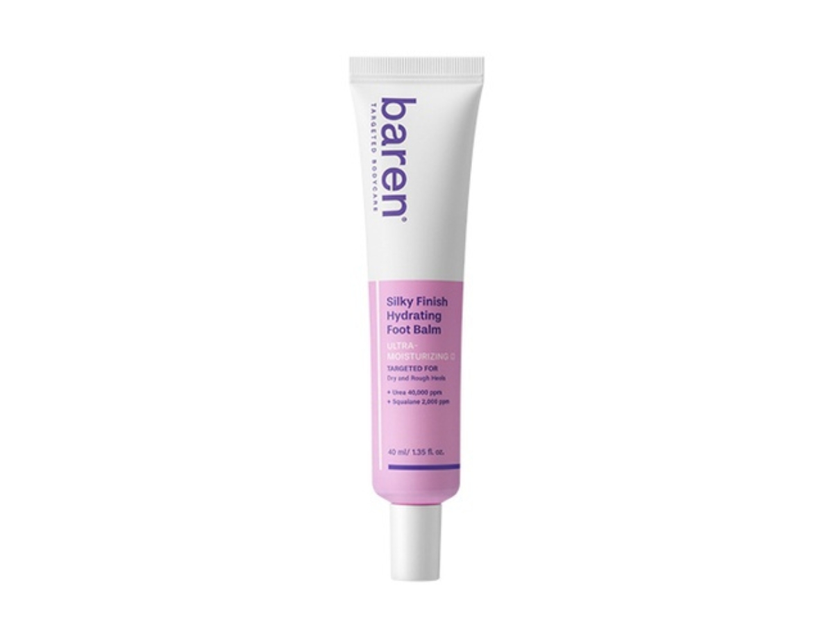 画像: 【BAREN】「シルキーフィニッシュハイドレイティングフットバーム」40ml　¥2,340（税込・編集部調べ） 出典：アットコスメ