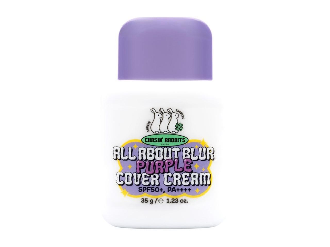 画像: 【CHASIN' RABBITS】「オールアバウト ブラ パープル カバークリーム [SPF50+・PA++++]」35ml　¥2,290（税込・編集部調べ）   出典：アットコスメ
