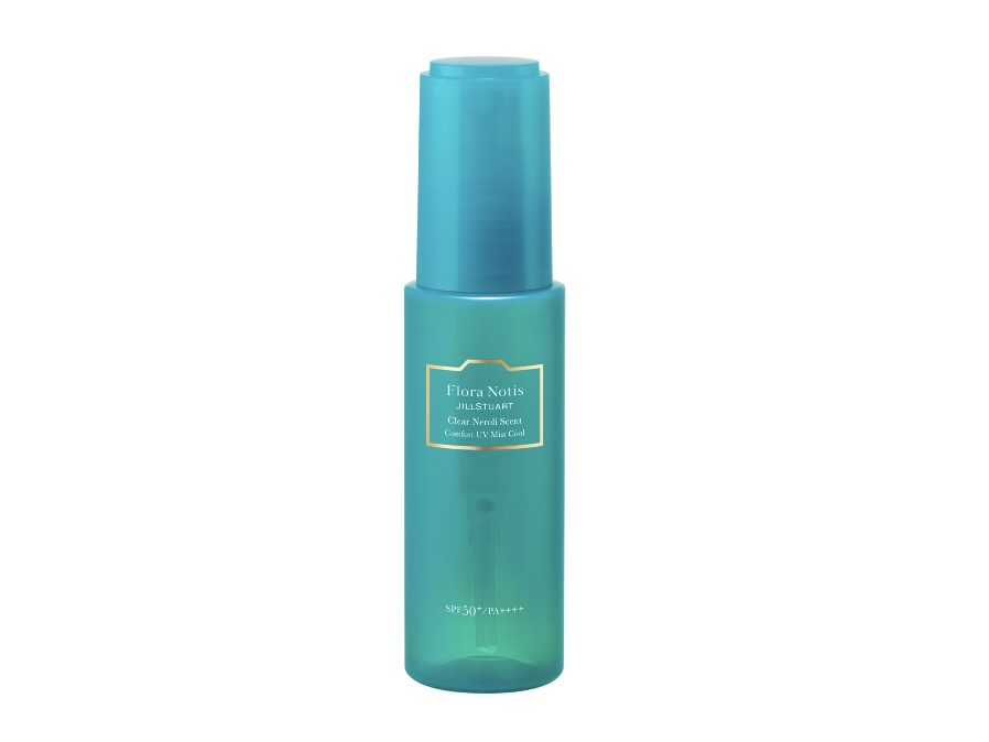 画像: Flora Notis JILL STUART クリアネロリ　コンフォートUVミスト クール 80mL ¥3,300（フローラノーティス　ジルスチュアート）※6月5日より予約開始、7月3日発売予定 ◾️SPF50+/PA++++ UV耐水性★★　◾️ヘア・フェイス・ボディ用 出典：フローラノーティス　ジルスチュアート