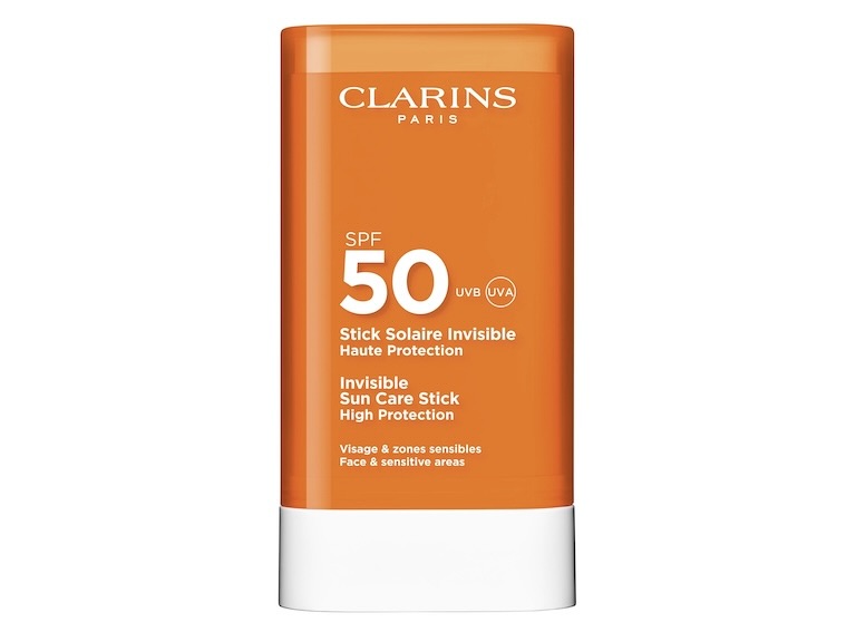 画像: CLARINS インビジブル サンケア スティック ハイ プロテクション 17g ¥4,620（クラランス） ◾️SPF50/PA++++ UV耐水性★　◾️フェイス・ボディ用 出典：クラランス