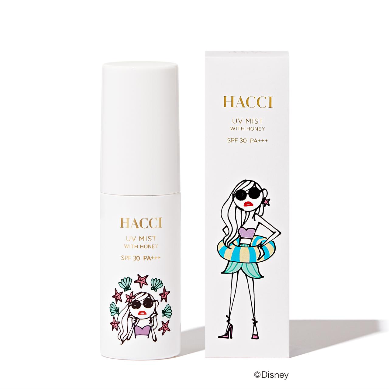 画像: HACCI 日焼け止めミスト D 40mL ¥4,950（ハッチ） ◾️SPF30/PA+++　◾️ヘア・フェイス・ボディ用 出典：ハッチ