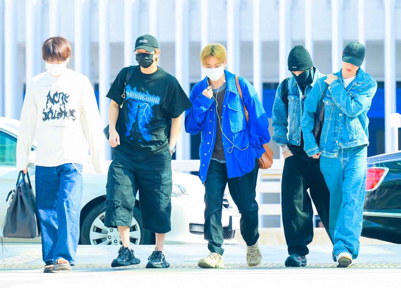 画像1: BTS私服ファッションは"デニム"が主役!それぞれの個性が光るリンクコーデ