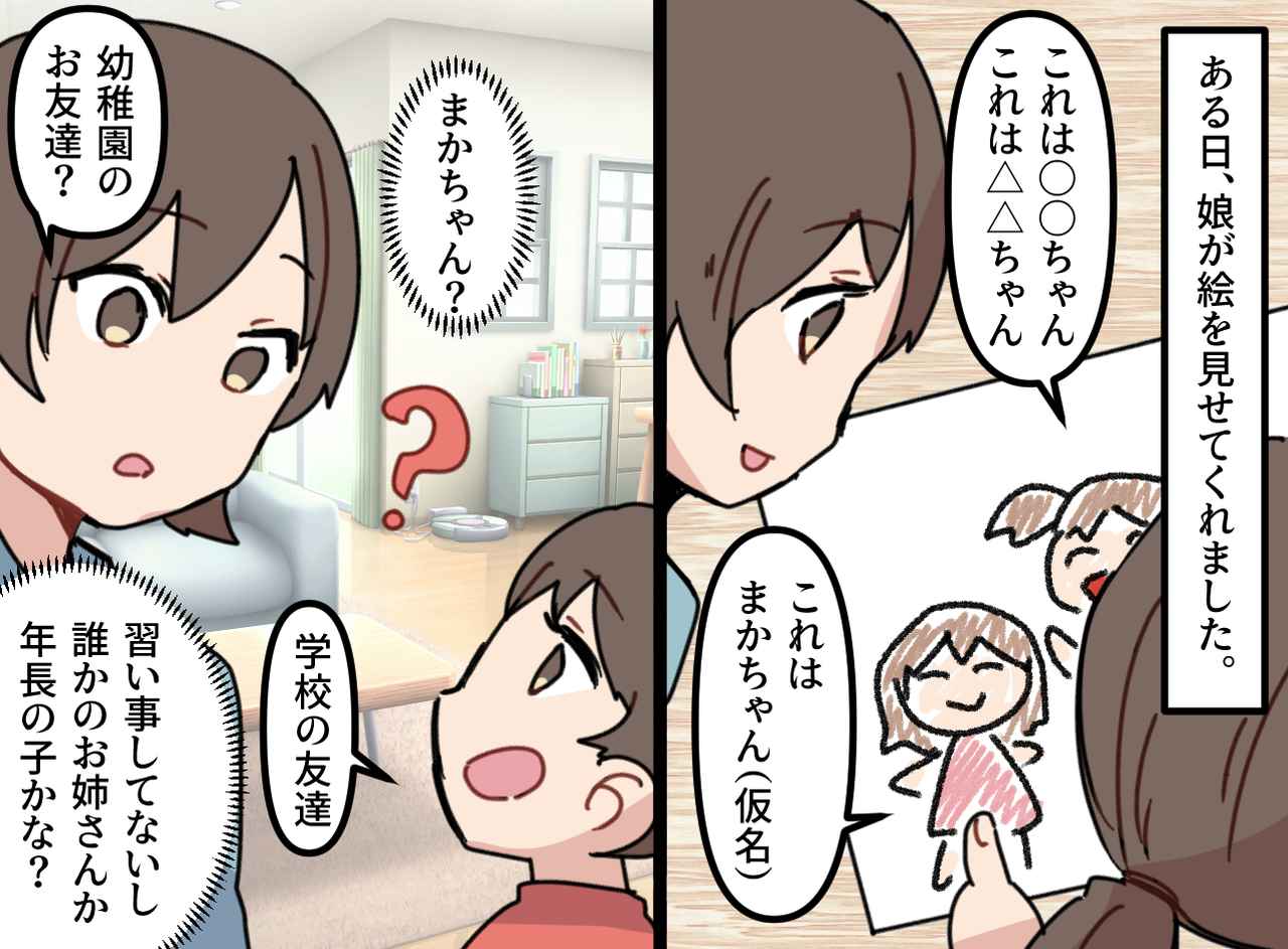 画像1: たびたび絵に登場する知らない子