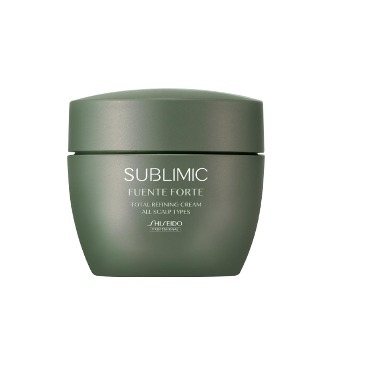 画像: SUBLIMIC フェンテフォルテ トータルリファイニングクリーム 200g ¥5,390（資生堂プロフェッショナル） ◾️インバス ◾️スカルプクレンジング・マッサージクリーム 出典：資生堂プロフェッショナル