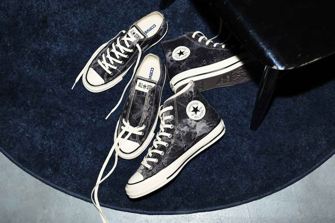画像: オールスター エイジド ブリーチデニム（スモーキーグレイ／ブラック）HI ¥12,650、OX ¥12,100 ◾️サイズ：22.0～28.0、29.0、30.0cm 出典：コンバース