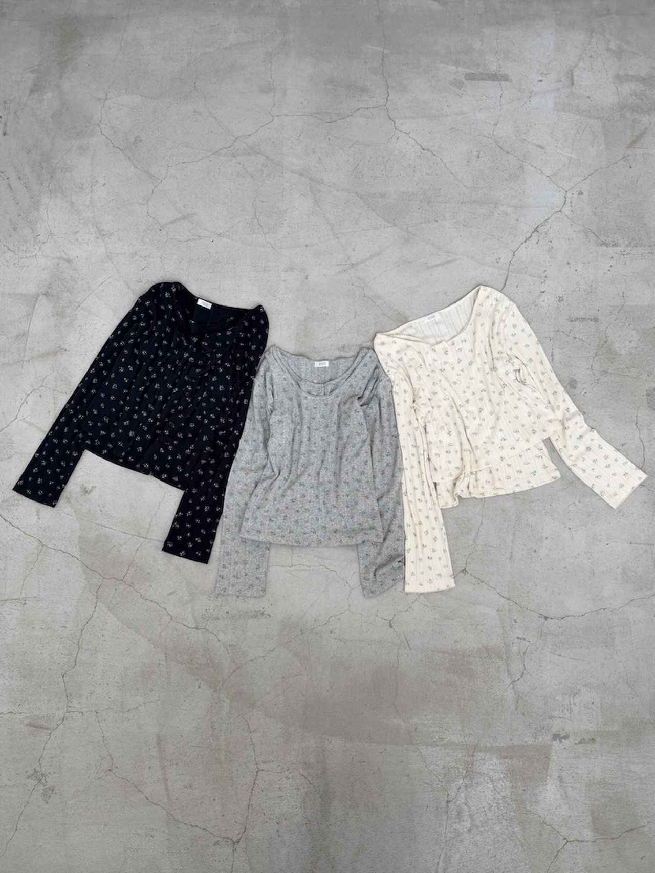 画像: パターンメッシュ2PLS（アイボリー、グレー、ネイビー）各¥6,050（すべてローリーズファーム）  出典：ローリーズファーム