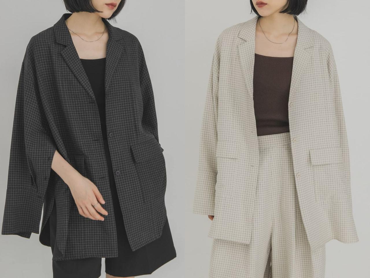 画像: 「チェックオーバーシャツ」各¥7,700 出典:KBF