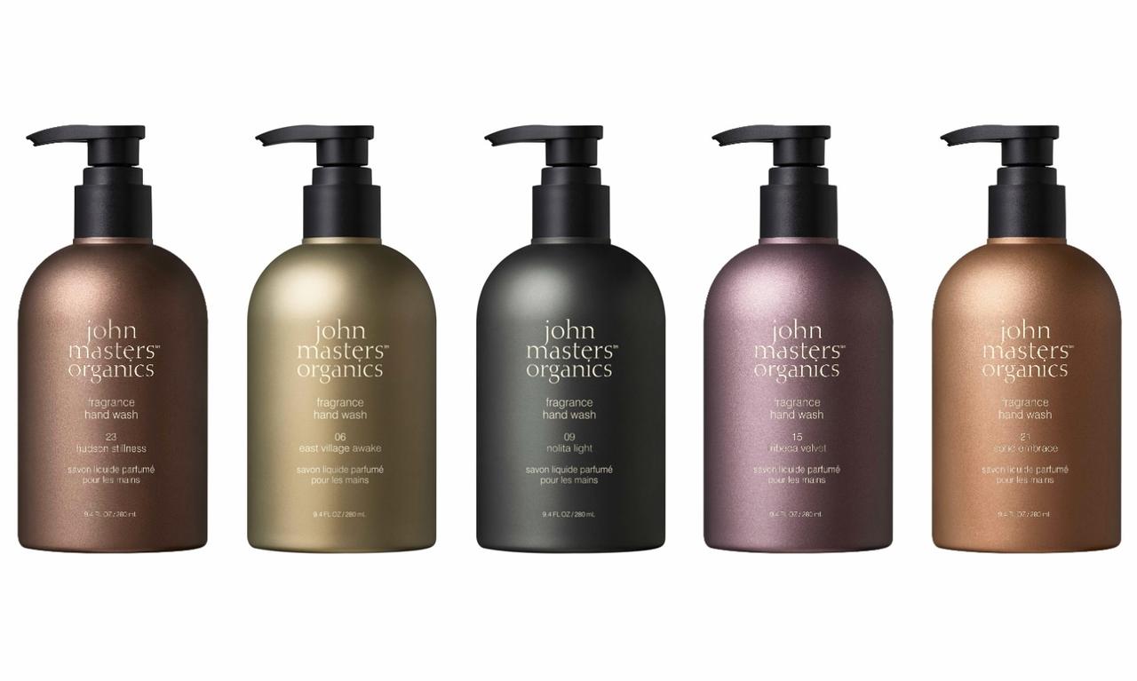画像: john masters organics フレグランス ハンドウォッシュ 01、02、03、04、05 各280mL 各¥4,400 ◾️11月5日（木）発売  出典：ジョンマスターオーガニック