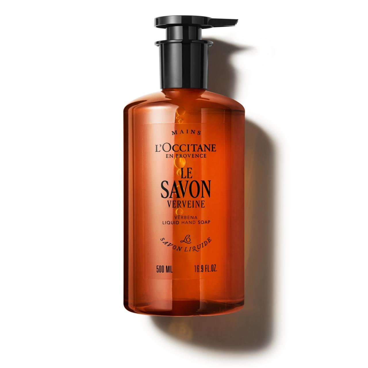 画像: L'OCCITANE ル サボン リキッドハンドソープ（ヴェルヴェーヌ） 500mL ¥4,950 ◾️レフィルあり 500mL ¥4400  出典：ロクシタンジャポン