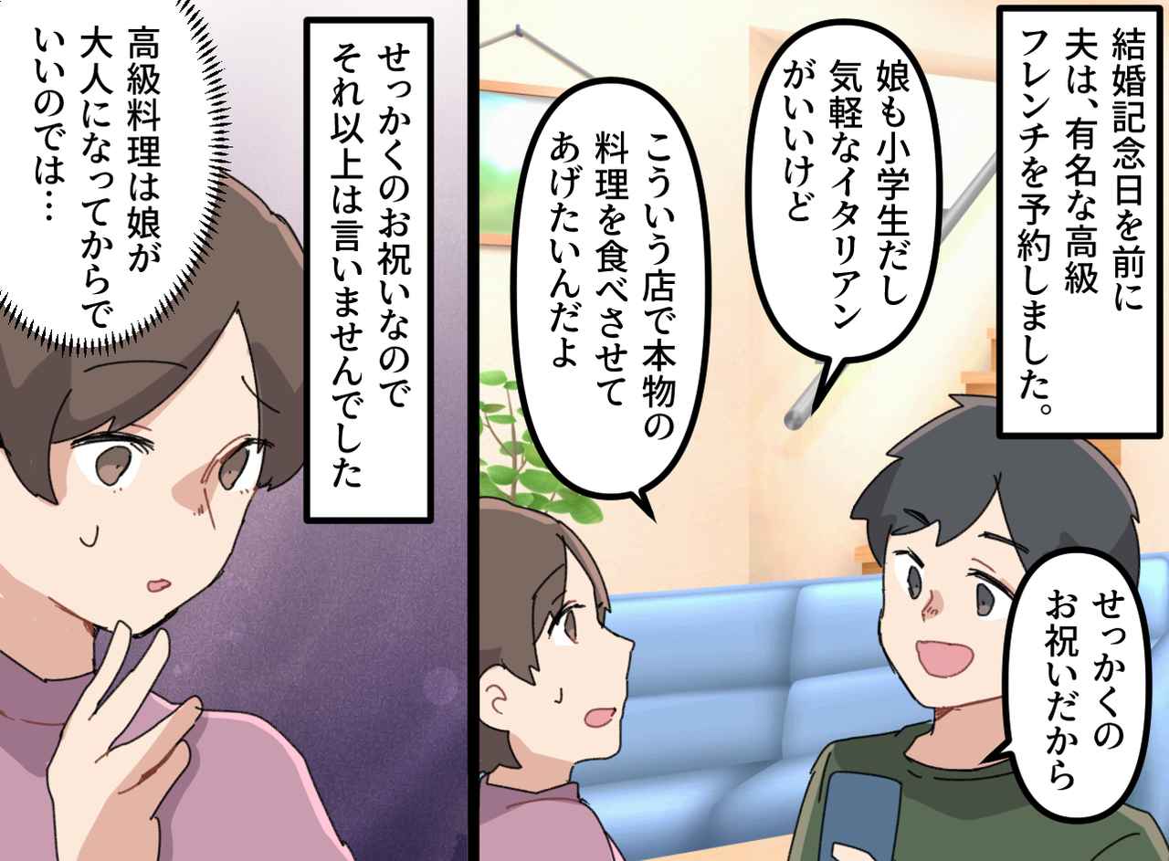 画像1: 意見を聞かずに高級フレンチ