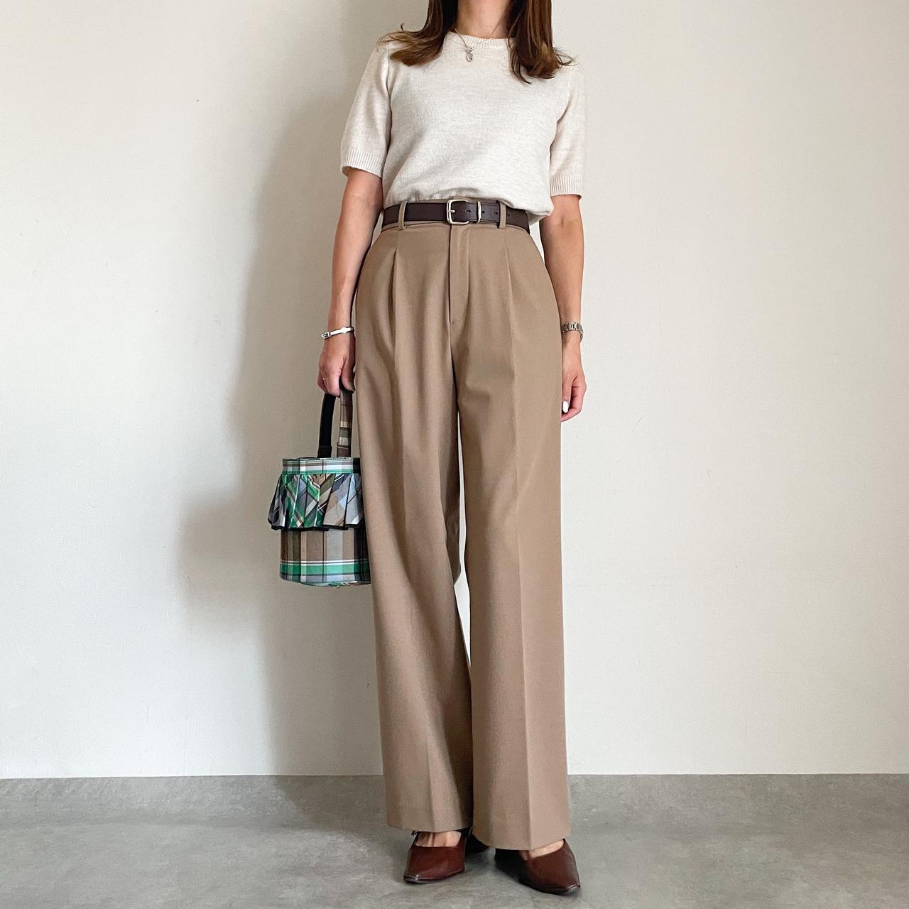 画像: シンプルな大人女子スタイル