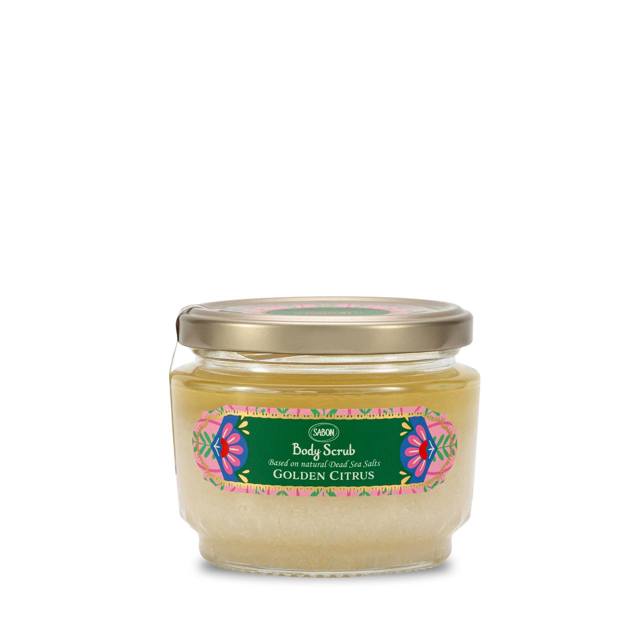 画像: 【SABON】ボディスクラブ ゴールデン・シトラス 320g ¥4,730 ◾️数量限定発売  出典：サボン ジャパン
