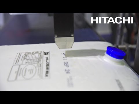 画像: Case Study - Hitachi UX-2 Printer Usage at Procal Dairy - Hitachi www.youtube.com