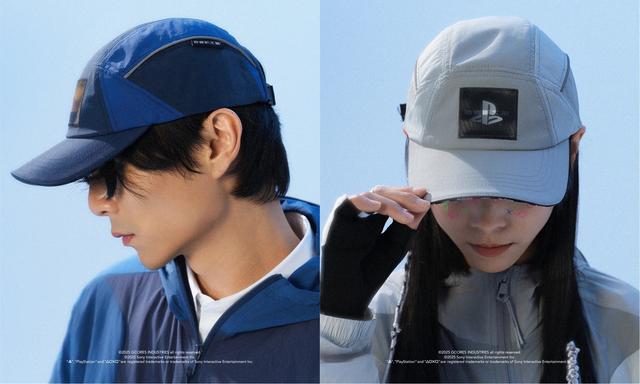 画像1: Gcores Industries×PlayStation 5-Panels Hooded Cap
