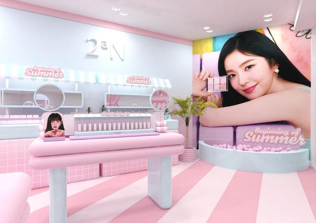 画像2: 韓国発カラーメイクアップブランド「2aN」　表参道ヒルズでPOPUP開催