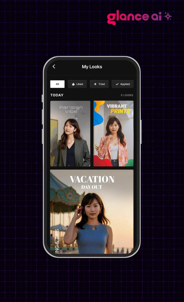 画像2: Aiが好みと個性に合わせたコーデ提案