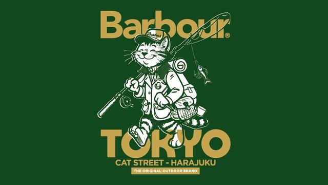 画像1: 本国描き下しの“バブアーキャット”キャラクター登場