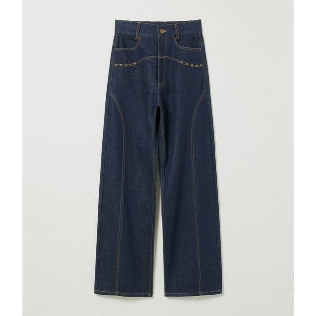 画像: STUDS DENIM PANTS