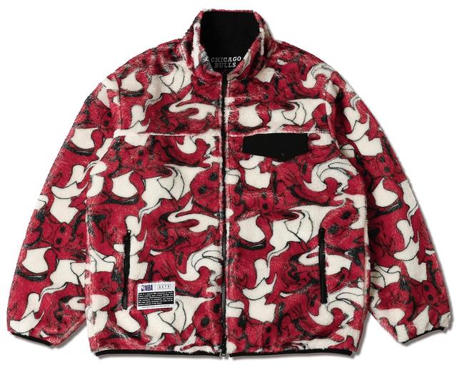 画像1: NBAxAKTR REV FLEECE JACKET CHI
