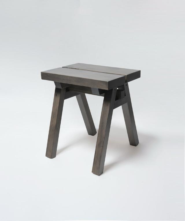 画像: After（別注品）：ISHINOMAKI LABORATORY × クラフトシップス / ISHINOMAKI STOOL〈経年染めモデル〉