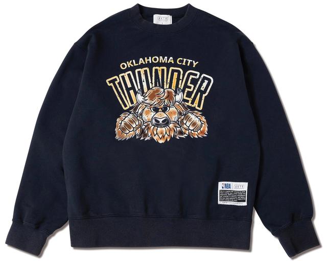 画像: NBAxAKTR VINTAGE SWEAT CN OKC