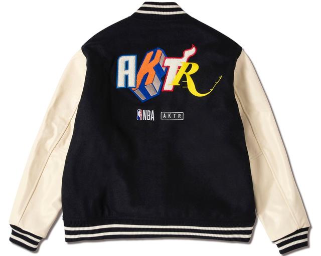 画像2: NBAxAKTR VARSITY JACKET NV