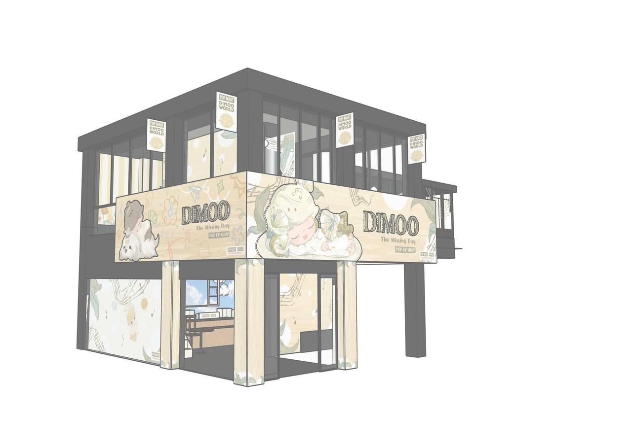 POP MART 表参道にDIMOO 《The Missing Day》POP UP SHOP 9月19