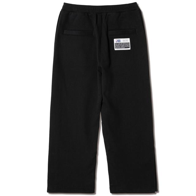 画像: NBAxAKTR SIDE SNAP SWEAT PANTS BK