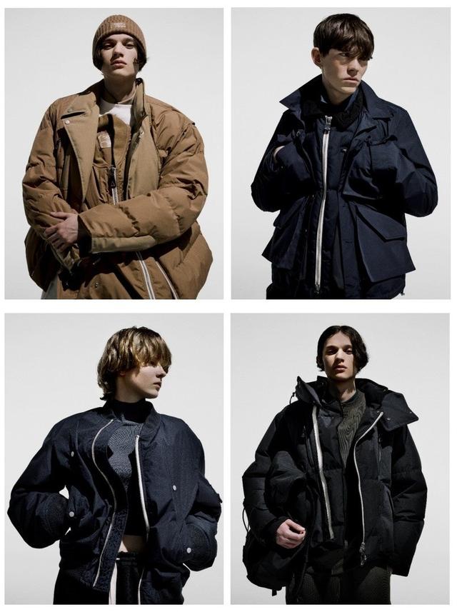 画像: 中綿ライダースジャケット ￥108,900(左上)、ファティーグジャケット￥59,400（右上）、＜Women's＞中綿ブルゾン ￥99,000（左下）、ダウンジャケット ￥143,000(右下)※すべて税込み