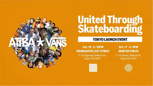 画像1: 10月16日(木) TRUNK(HOTEL) CAT STREET / 10月17日(金) MORTAR TOKYO