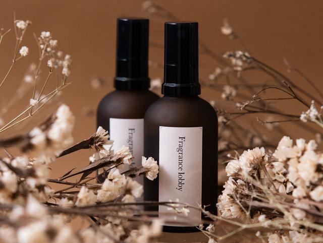 画像: パーソナルブレンディング 80ml ガラスミストボトル ラベルにはオリジナルのテキストを印字することも可能です。(最大8文字)