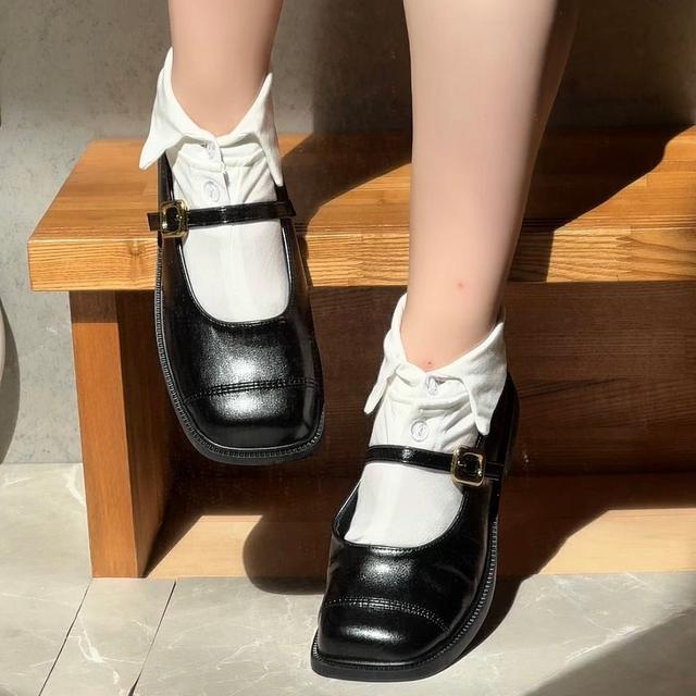 画像: シャツ襟ソックス(ホワイト)