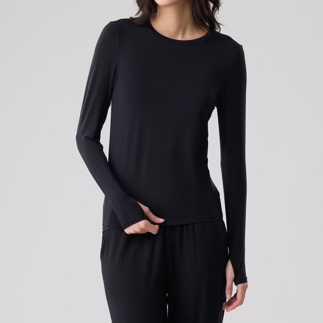 画像: Silktouch Women 長袖リラックストップス_70185_fw25 ¥9,900