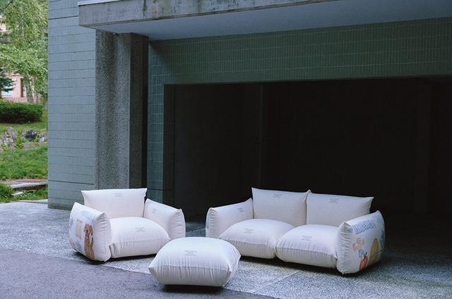 画像: ❷プリント【マレンコ】ソファ