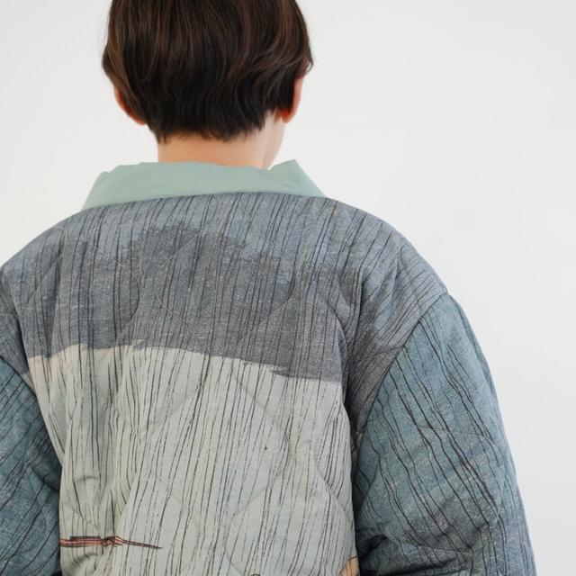 画像: 襟元など昔ながらのはんてんのデザインはそのまま。