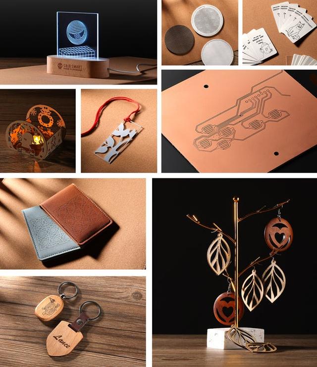 画像5: 箱を開けた瞬間からものづくり始まる 卓上型レーザー彫刻機「Cubiko(キュビコ)」日本初登場