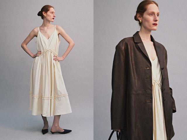 画像: PRIM SLEEVELESS DRESS_IVORY:¥32,120