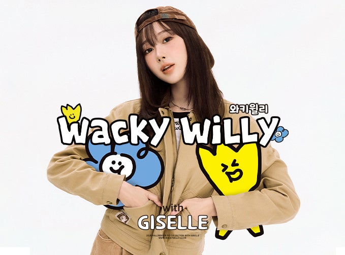 GISELLE（ジゼル）アンバサダーブランド「Wacky WiLLy（ワッキー