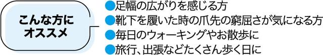 画像3: 特殊構造が毎日の歩きやすさをサポート
