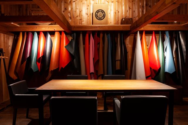 画像: マスミ鞄嚢ファクトリーショップのオーダーメイドルーム