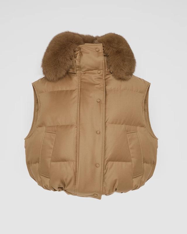 画像: YVES SALOMON ダウンベスト ¥445,500