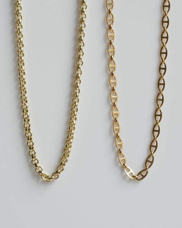 画像: 左:K9イエローゴールド 右:K18イエローゴールド