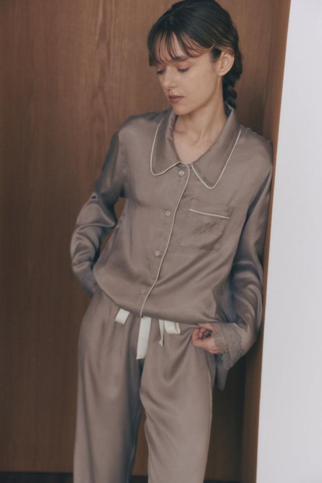 画像: Lace Roomwear – Gray(MF252-PJ02-GY)
