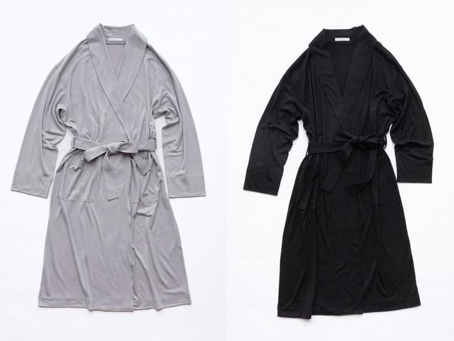 画像1: 「眠りへの準備」をととのえるメリノ・ガウン